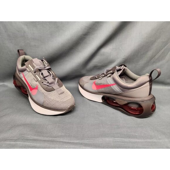 Nike Other - Nike Boys Air Max 2021 (GS) Sneakers Mesh Flat Pewter Red Size 6 NEW NO BOX!